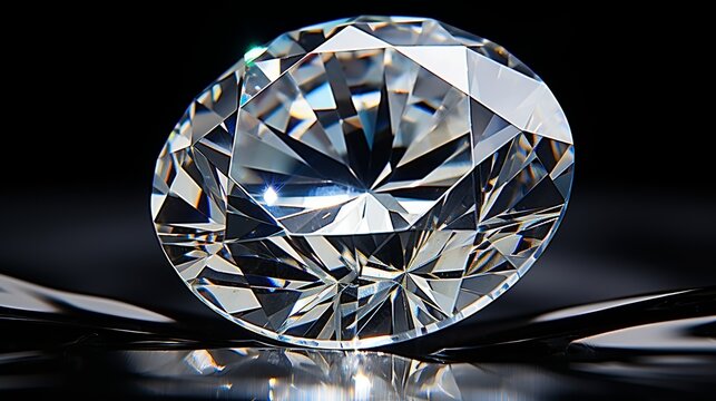 Rough diamond, precious stone in mines.