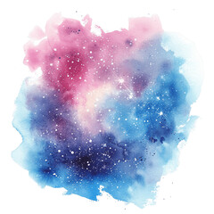 watercolor cute pastel neutral galaxy - 1