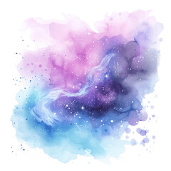 watercolor cute pastel neutral galaxy - 1