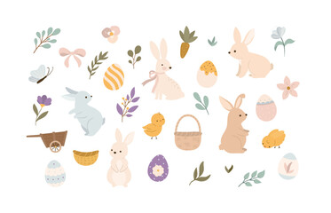 Easter clipart set