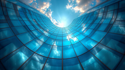 Obraz premium stylish business PowerPoint Background 16:9 Ultra High Definition Image