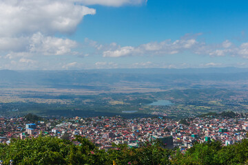 Overview of Aye Thar Yar city, Shan State