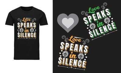 valentines' day typography t-shirt design vector