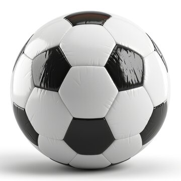 3D Illustration Soccer Football Image, 3d  illustration