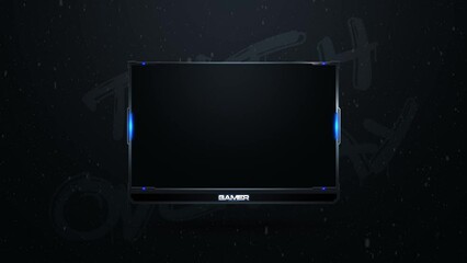 Animated Twitch  Gaming  Overlay, Animated Screens