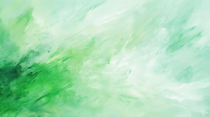 Abstract painting texture light green background