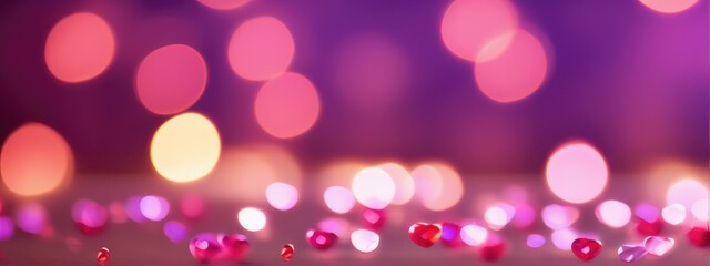 saint valentine's day background with copy space. Holiday love backdrop with hearts