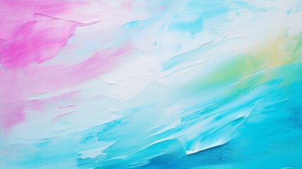 The abstract art background wallpaper is created using mixed colors of textured acrylic paint.