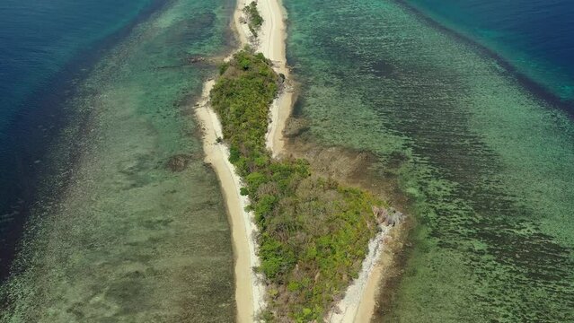 Aerial view of Maltatayoc island