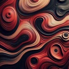 Wood grain texture for making Background or Wallpaper. Wood grain pattern, red and black tone