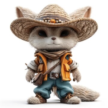 Fun Korrigan 3D Illustration, 3d  illustration