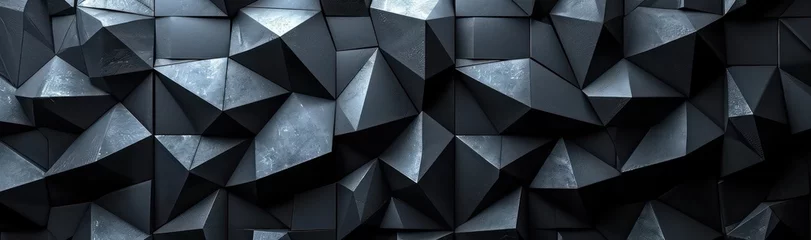 Fotobehang concrete polygons backdrop art © Az_Gen