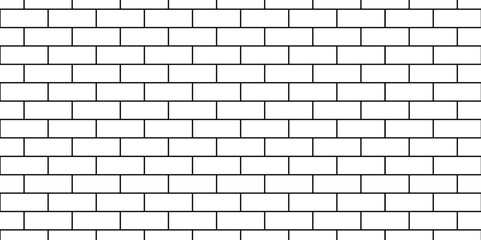 White brick wall background texture. White background wall brick. seamless square brick blank pattern.