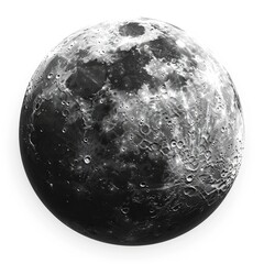 Half Moon Background Realistic 3D Illustrations, 3d  illustration