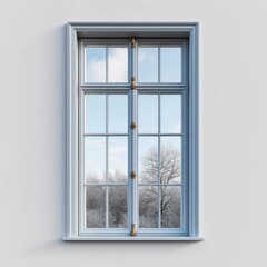 Window 3D Render Design Element, 3d  illustration