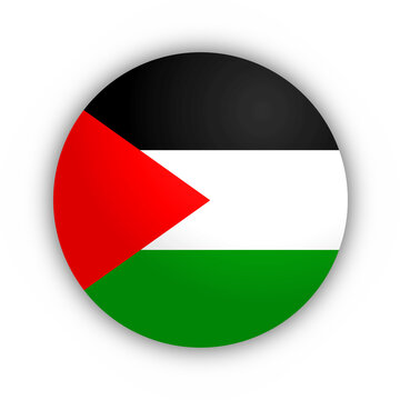 Flaga Palestyny Przycisk