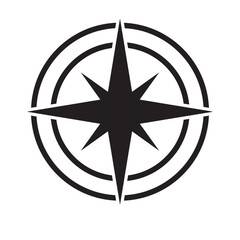 Compass Icon Vector