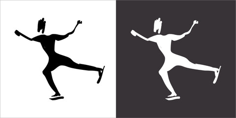 IIlustration Vector graphics of Sportive icon