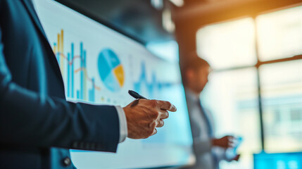 Expert Analyzing Financial Market Data.