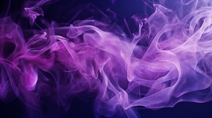 The aesthetic design of a wallpaper background that features purple smoke