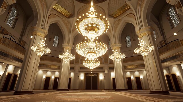 The new opened masjed view during damadan