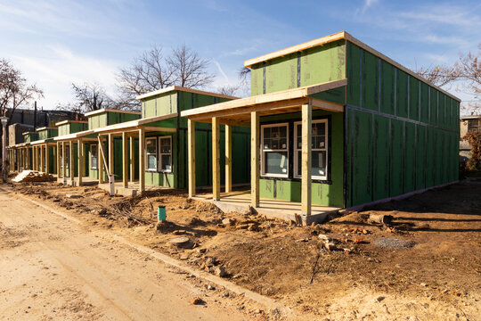 New development of a affordable Tiny House village in East Baltimore
