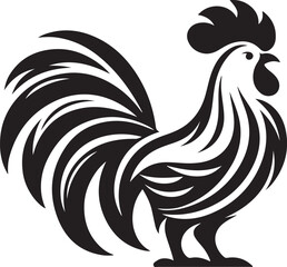 rooster vector illustration