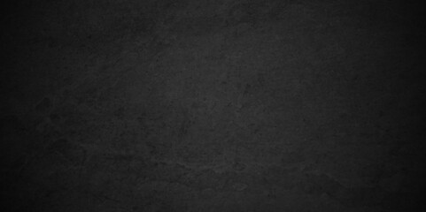 Fototapeta premium Abstract Dark black stone blank wall grunge marble stone charcoal backdrop background. black rough retro grunge counter tops. dark texture chalk board and cracked wall black board banner background.
