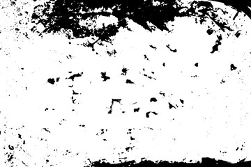 Rustic grunge vector texture with grain and stains. Abstract noise background. Weathered surface. Dirty and damaged. Detailed rough backdrop. Vector graphic illustration with transparent white. EPS10.