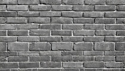 monochrome textured surface of a brick wall
