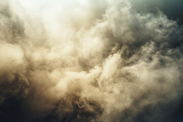 Obraz premium Background of Dense smoke.