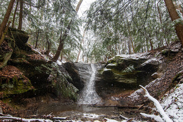 waterfall in the woods