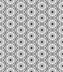 Fototapeta premium Black seamless abstract pattern. Overlay for background and backdrop. Ornamental design. PNG graphic illustration with transparent background.