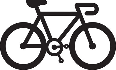 Urban Noir Lines Black BicyclesGraphite Speed Vector Bike Graphics