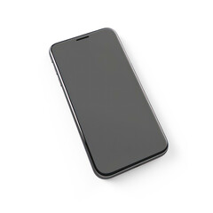 Smartphone or mobile phone with empty screen
