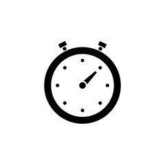 Timer flat vector icon