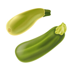 yellow and green zucchini