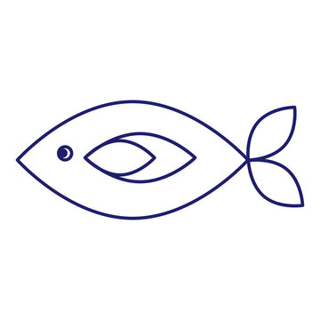 recommend clip art: Minimal fish icons showing aquatic animals with various fins, scales, tails and gills swimming in water, as a skeleton or in a bowl. Thin line art about fish. Editable Stroke. Fish icon line. Eps 10