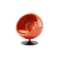 Ball chair transparent png, Ball Chair isolated on transparent background.
