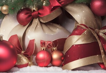 Christmas or New Year background