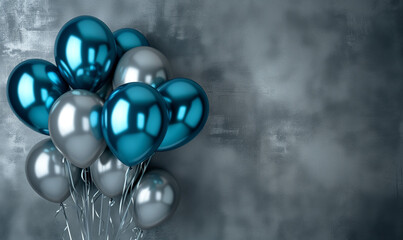 Balloon Background Birthday Balloons Concept