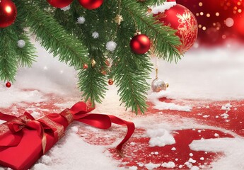 Christmas or New Year background