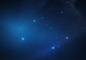 Dark blue and glow particle abstract background