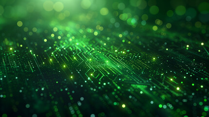 Green Digital Background 001