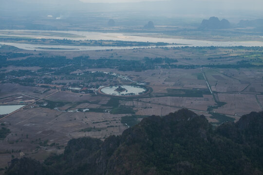 Aerial view from the mountain
