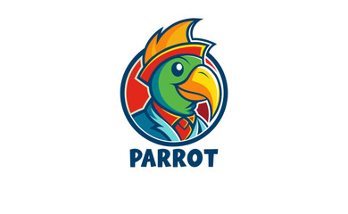 Vibrant Macaw Logo Designs: Colorful Vector Logotypes, Stunning Macaw Design Templates, Gradient Bird Logos – Featuring Red Scarlet Macaw and Cockatoo. Explore Exquisite Parrot Logo Illustration.