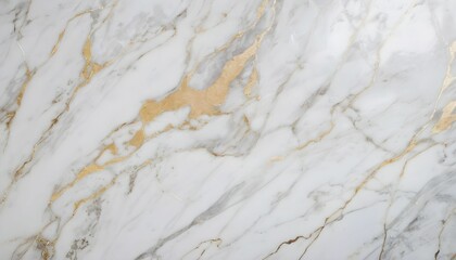 White marble wall tile, gold pattern