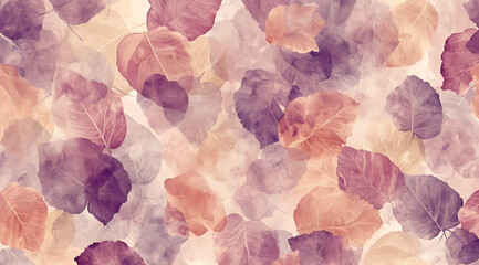 autumn leaves pattern free vector illustration for ph - obrazy, fototapety, plakaty