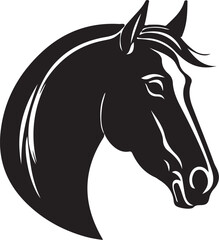 Horse Head Illustration