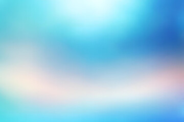 Obraz premium Abstract gradient smooth Blurred Bright Blue background image